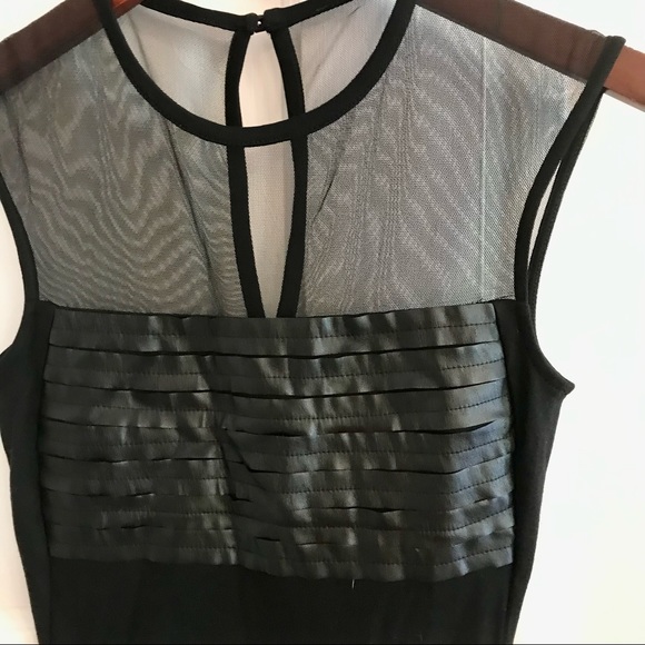 Diesel Dress with Mesh and Leather Bodice - Picture 13 of 16